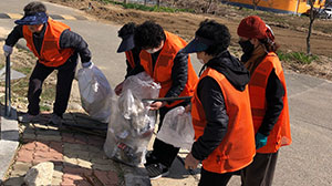 청정고성 서포터즈(죽왕) 지원봉사활동1